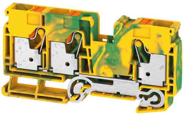 Weidmüller 2494020000 Aardklem 12 mm Push-In-klem  Groen, Geel 20 stuk(s)