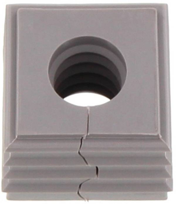 Weidmüller CABTITE SE 9-10 SML GY Dicht-inzetstuk Gegroefd, Open, Waterdicht Klem-Ø (max.) 10 mm TPE (geurloos rubbermengsel) Lichtgrijs 10 stuk(s)