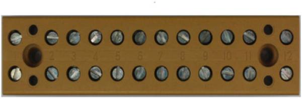 Weidmüller 0625320000 Klemstrook 22 mm Schroeven  Olijf-groen 25 stuk(s)