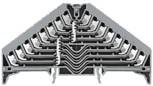 Weidmüller 1173870000 Potentiaalverdeler 9.20 mm Push-In-klem  Grijs 20 stuk(s)