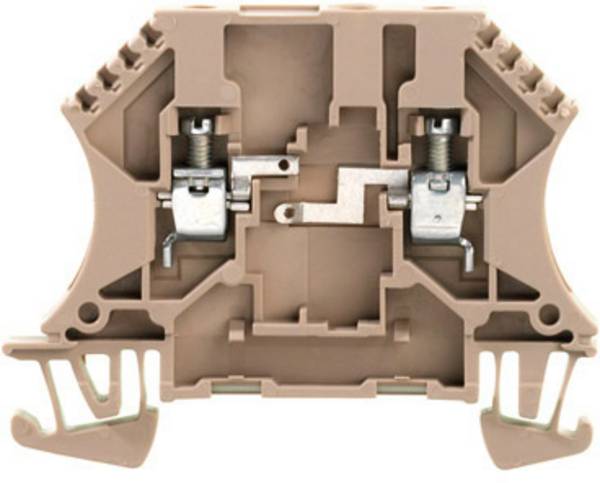 Weidmüller 8161820000 Componentenserieklem 6.50 mm Schroeven  Beige 10 stuk(s)