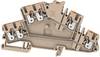 Weidmüller 2531290000 Doorgangsserieklem 5.10 mm Push-In-klem Beige 50 stuk(s)