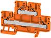 Weidmüller 1417670000 Doorgangsserieklem 5.10 mm Push-In-klem Oranje 50 stuk(s)