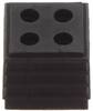 Weidmüller CABTITE SE 4/4-5 SML BK Dicht-inzetstuk Open, Halogeenvrij, Gegroefd, Met trekontlasting, Waterdicht Diameter montagegat 5 mm Klem-Ø (max.) 5 mm TPE (geurloos rubbermengsel) Diepzwart 10 stuk(s)