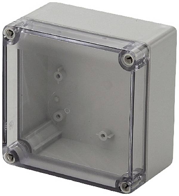 Weidmüller MPC 17/17/10 trsp Universele behuizing 175 x 175 x 100 Polycarbonaat Lichtgrijs, Transparant 1 stuk(s) Single