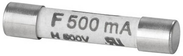Weidmüller 1460580000 GZ 0.5A/F Buiszekering (Ø x l) 6.3 mm x 32 mm F Inhoud 10 stuk(s) Piece