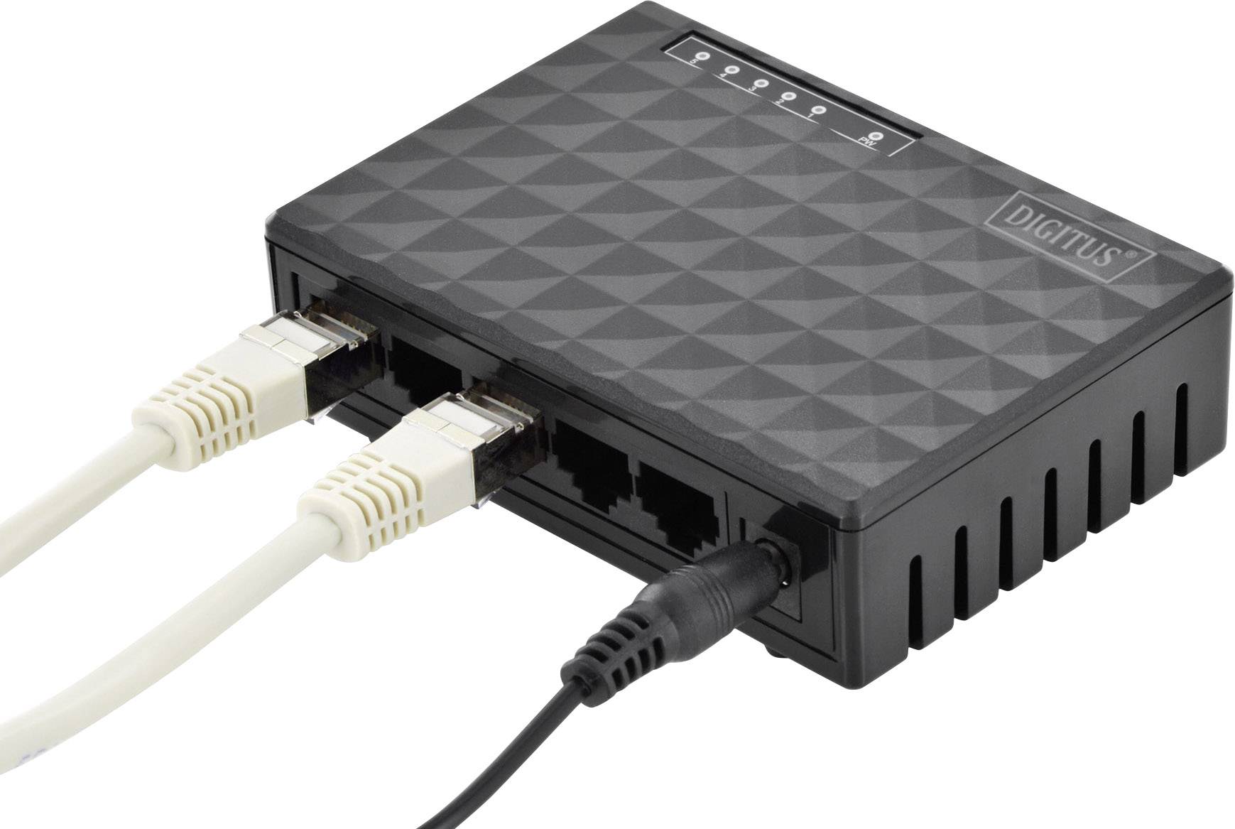 Digitus DN80063 Switch 5 poorten 10 / 100 / 1000 Mbit/s