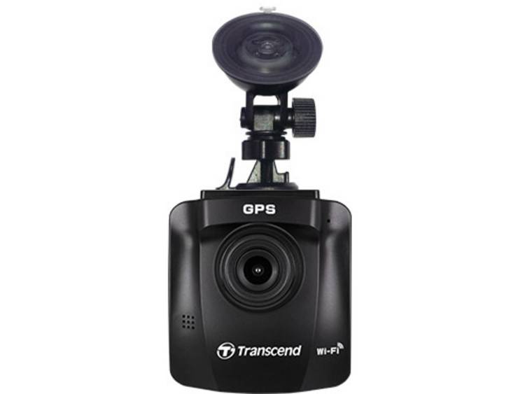 Transcend DrivePro 230 Dashcam met GPS Kijkhoek horizontaal (max.): 130 Â°