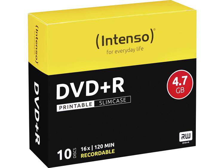 Intenso DVD+R 4.7GB, Printable, 16x (4811652)