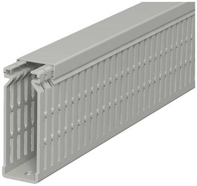 OBO Bettermann 6178225 Kabelgoot  (l x b x h) 2000 x 25 x 80 mm 1 stuk(s) Steen-grijs