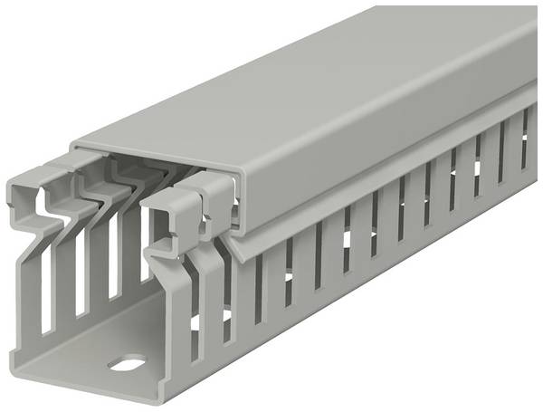 OBO Bettermann 6178005 Kabelgoot  (l x b x h) 2000 x 25 x 30 mm 1 stuk(s) Steen-grijs