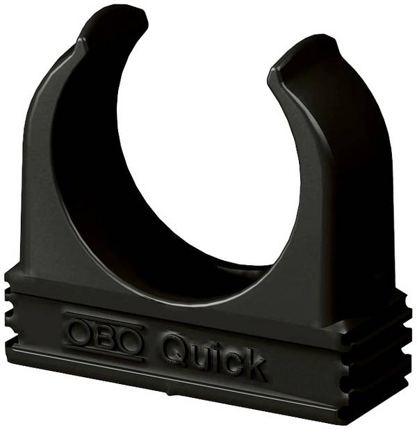 OBO Bettermann 2149567 Buisklem   Zwart 1 stuk(s)