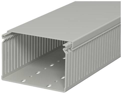 OBO Bettermann 6178061 Kabelgoot  (l x b x h) 2000 x 120 x 80 mm 1 stuk(s) Steen-grijs