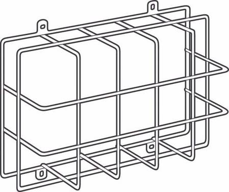 ESYLUX SLE Schutzkorb 100ws EN10017995 Beschermingskorf     Wit