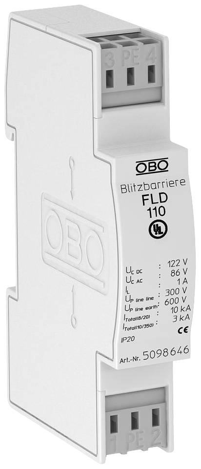 OBO Bettermann FLD 110 Bliksembeveiliging 10 kA 1 stuk(s)