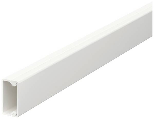 OBO Bettermann 6150764 Kabelgoot  (l x b x h) 2000 x 20 x 10 mm Zuiver wit 1 stuk(s)