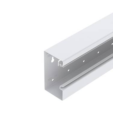 OBO Bettermann 6277400 Apparaatinbouwgoot  (l x b) 2000 mm x 130 mm 1 stuk(s) Zuiver wit