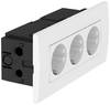 OBO Bettermann 6119414 Apparaatinzet Stopcontact (b x h x d) 185 x 84 x 60 mm 1 stuk(s) Wit