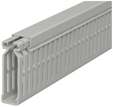 OBO Bettermann 6178201 Kabelgoot  (l x b x h) 2000 x 15 x 60 mm 1 stuk(s) Steen-grijs