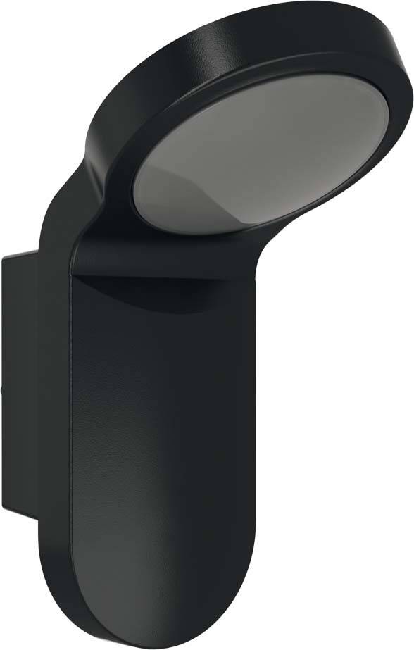 ESYLUX OL 100 LED 5K sw EL10710018 LED-wandlamp LED vast ingebouwd 14 W LED Zwart
