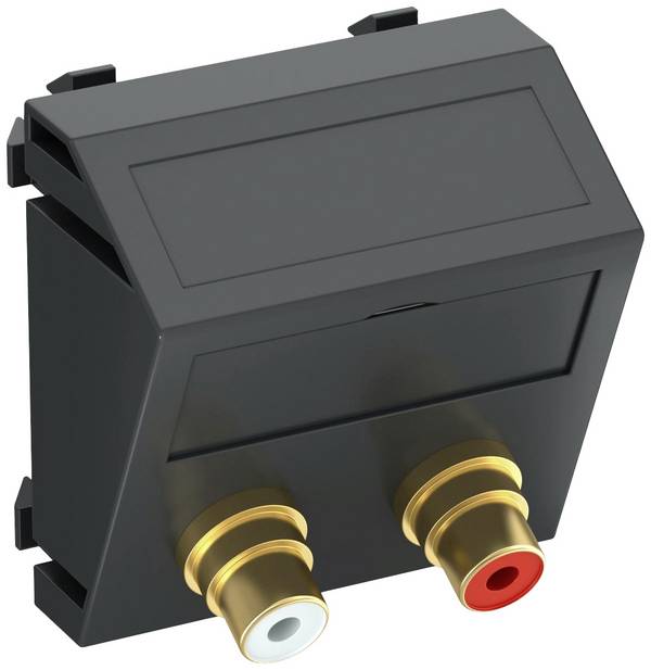 OBO Bettermann 6105057 Afdekking Multimediadrager (b x h x d) 45 x 45 x 26 mm 1 stuk(s) Grijs