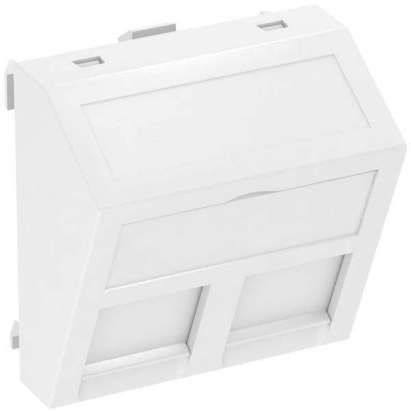 OBO Bettermann 6119256 Afdekking Datatechniekdrager (b x h x d) 45 x 45 x 26 mm 1 stuk(s) Wit