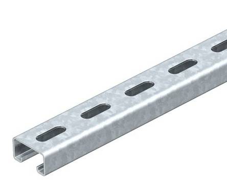 OBO Bettermann 1122940 Profielrail  (l x b x h) 900 x 41 x 21 mm Metaal 1 stuk(s)