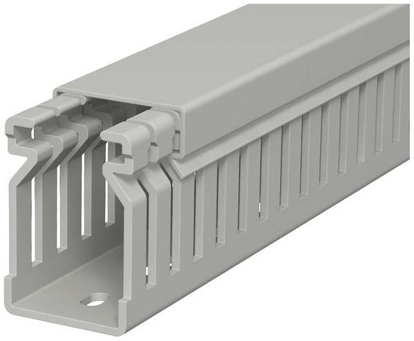 OBO Bettermann 6178010 Kabelgoot (l x b x h) 2000 x 25 x 40 mm 1 stuk(s) Steen-grijs