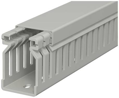 OBO Bettermann 6178010 Kabelgoot  (l x b x h) 2000 x 25 x 40 mm 1 stuk(s) Steen-grijs