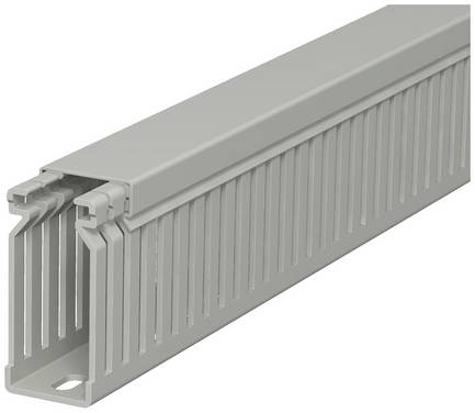 OBO Bettermann 6178028 Kabelgoot  (l x b x h) 2000 x 25 x 60 mm 1 stuk(s) Steen-grijs