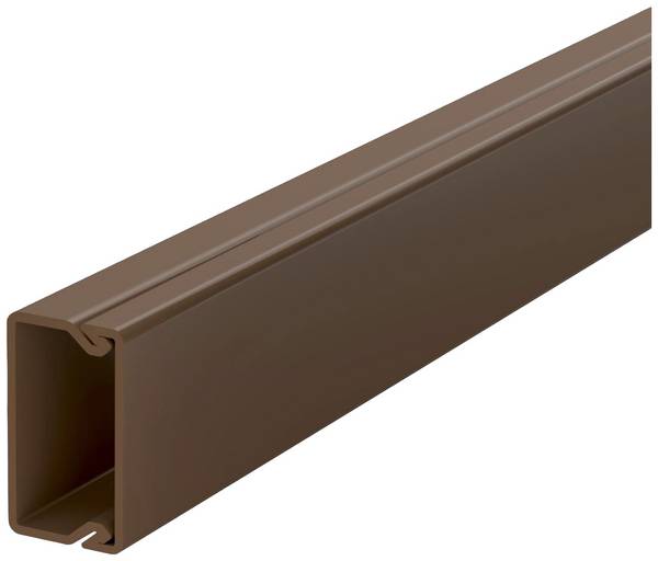 OBO Bettermann 6025021 Kabelgoot  (l x b x h) 2000 x 30 x 15 mm Bruin 1 stuk(s)