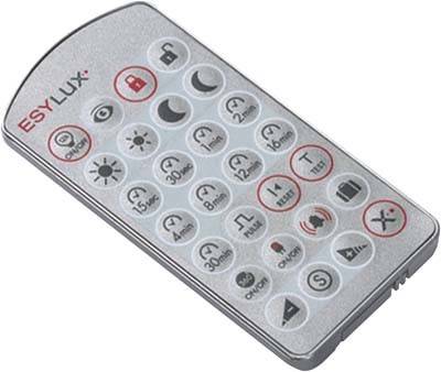 ESYLUX EM10016004 Afstandsbediening voor bewegingsmelder Meerdere kleuren Continumodus, Vakantiemodus
