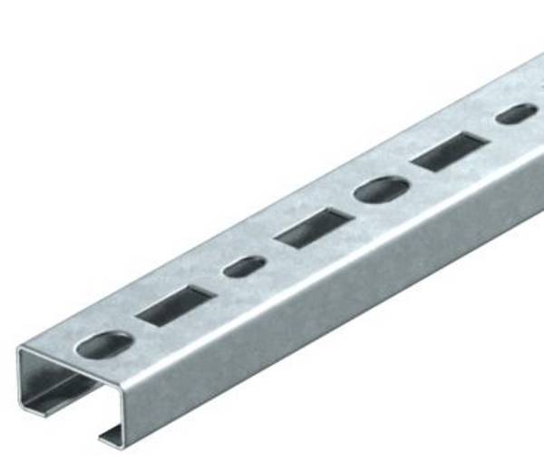 OBO Bettermann 1104500 Profielrail  (l x b x h) 2000 x 35 x 18 mm Metaal 1 stuk(s)