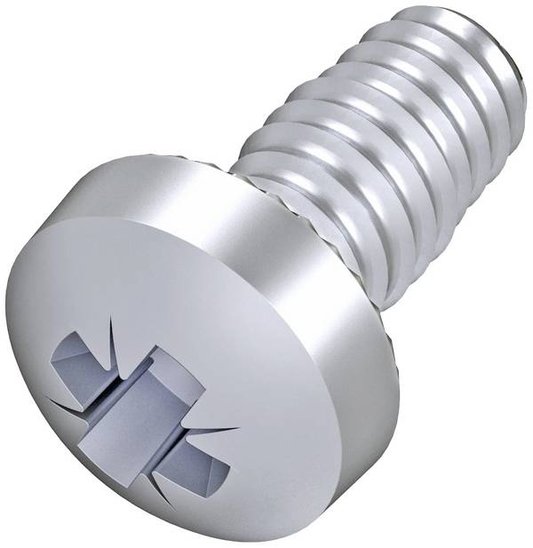 OBO Bettermann 3498092 Tapbouten 4 mm  8 mm Kruiskop Pozidriv    Staal Verzinkt 100 stuk(s)