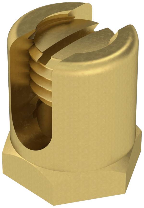 OBO Bettermann 6404006 Aardingsaansluiting   Metaal 50 stuk(s)