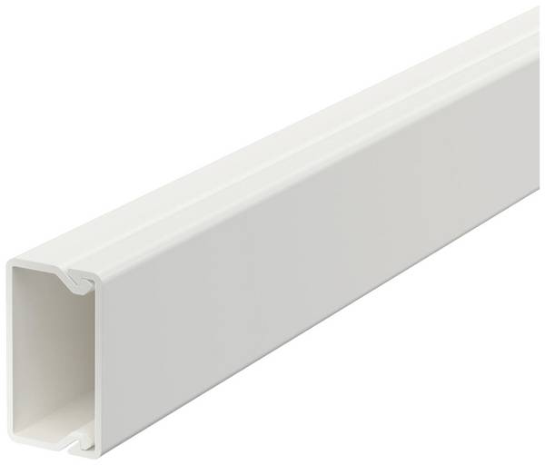 OBO Bettermann 6191010 Kabelgoot  (l x b x h) 2000 x 30 x 17.5 mm Zuiver wit 1 stuk(s)