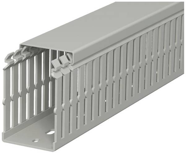 OBO Bettermann 6178424 Kabelgoot  (l x b x h) 2000 x 50 x 75 mm 1 stuk(s) Steen-grijs