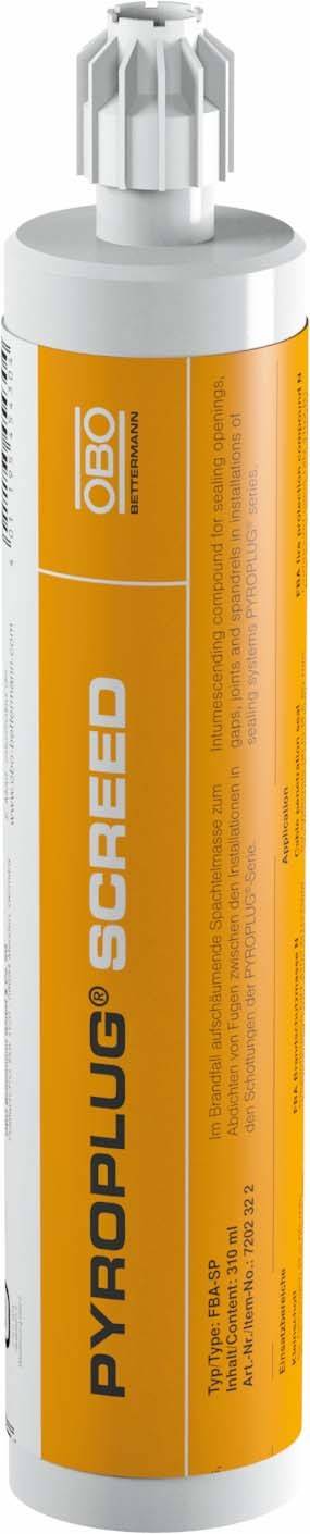 OBO BRANDW. PLAMUURPASTA SPUIT 310ML BR