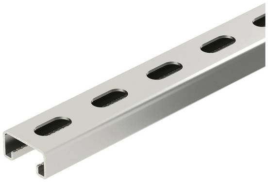 OBO Bettermann 1122930 Profielrail  (l x b x h) 500 x 41 x 21 mm Metaal 1 stuk(s)