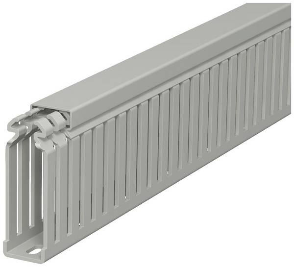 OBO Bettermann 6178320 Kabelgoot (l x b x h) 2000 x 25 x 75 mm 1 stuk(s) Steen-grijs