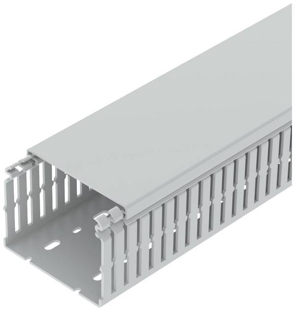 OBO Bettermann 6178563 Kabelgoot  (l x b x h) 2000 x 100 x 75 mm 1 stuk(s) Lichtgrijs