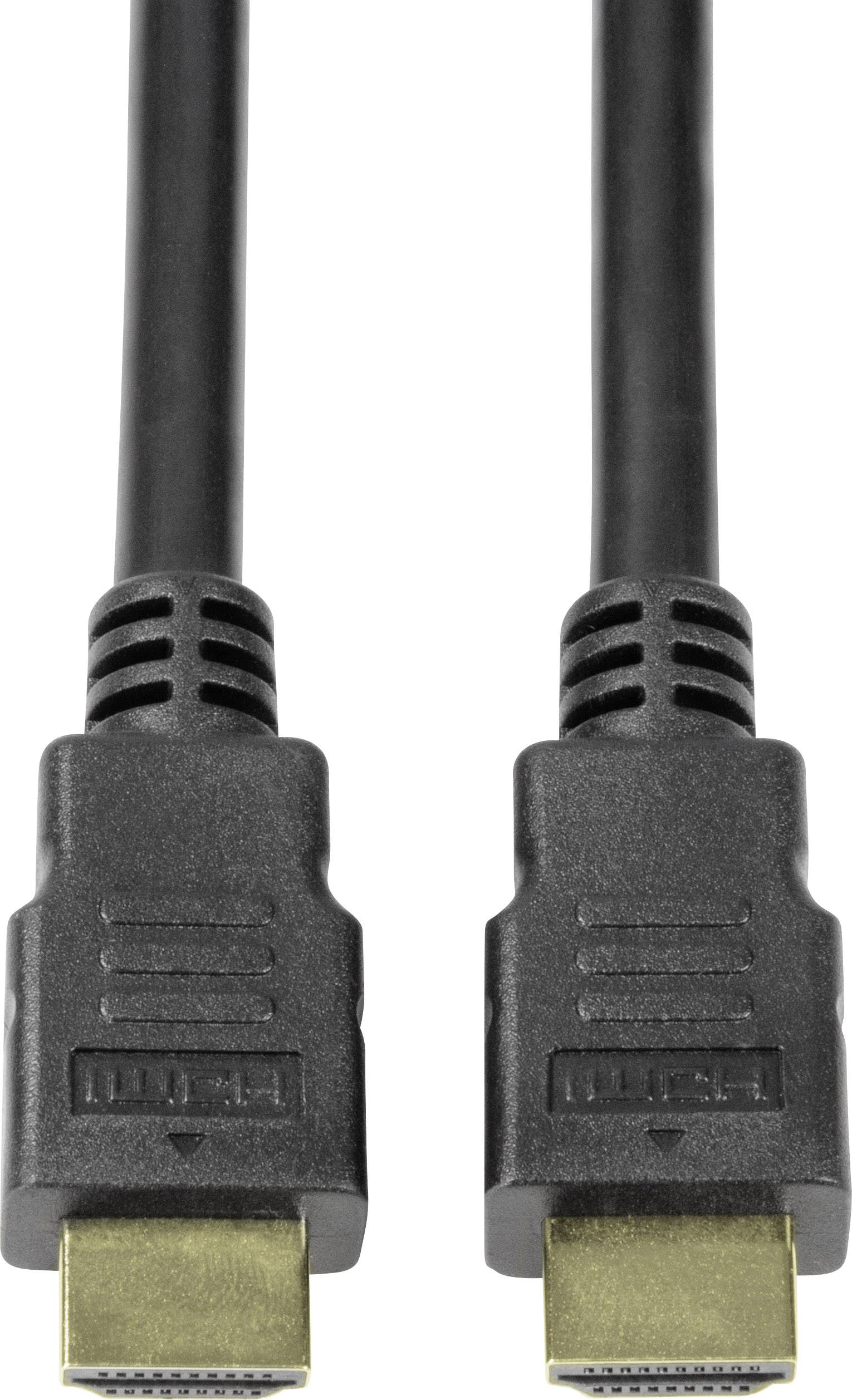 LogiLink CH0078 HDMI-kabel HDMI Aansluitkabel HDMI-A-stekker, HDMI-A-stekker 2.00 m Zwart eARC-2