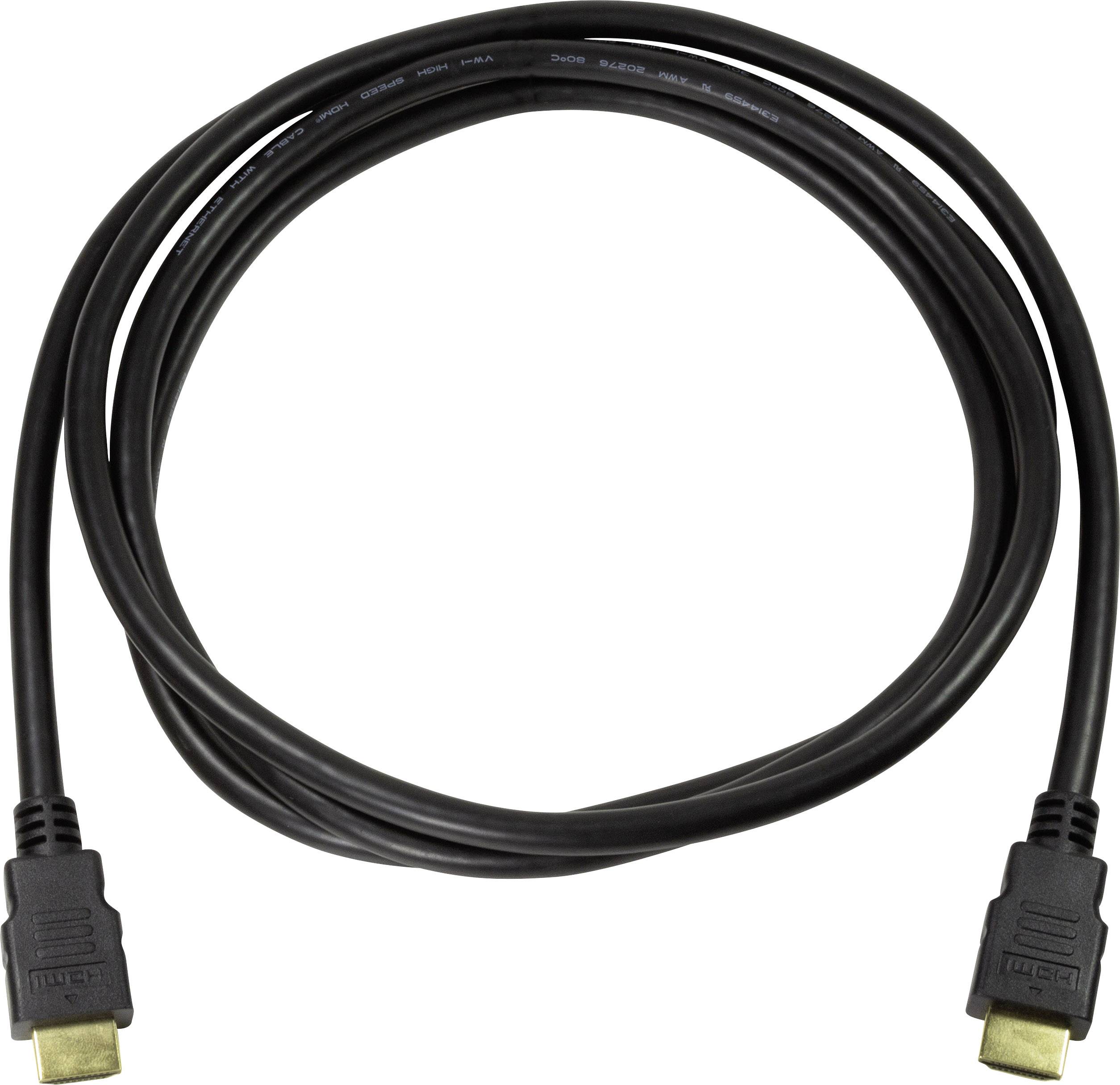 LogiLink CH0078 HDMI-kabel HDMI Aansluitkabel HDMI-A-stekker, HDMI-A-stekker 2.00 m Zwart eARC-6