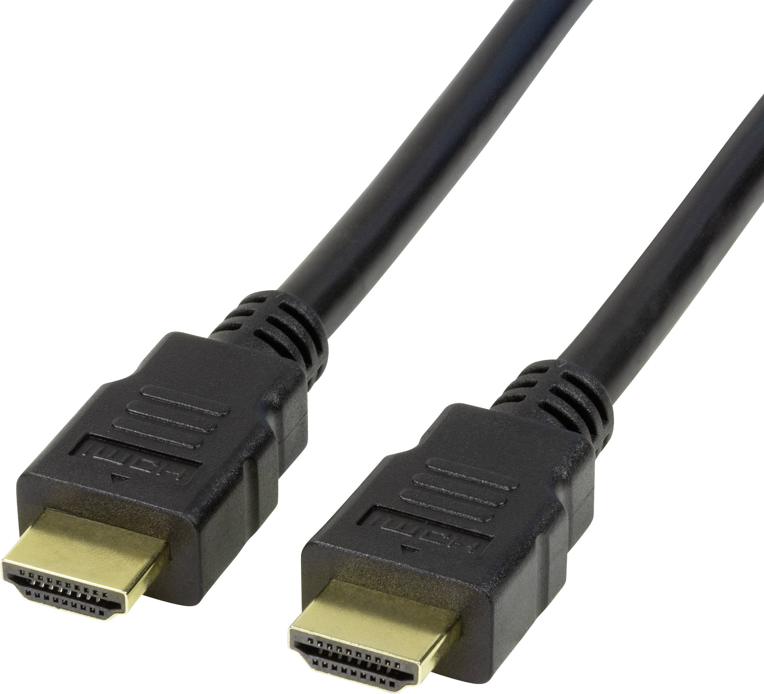 LogiLink CH0078 HDMI-kabel HDMI Aansluitkabel HDMI-A-stekker, HDMI-A-stekker 2.00 m Zwart eARC-9