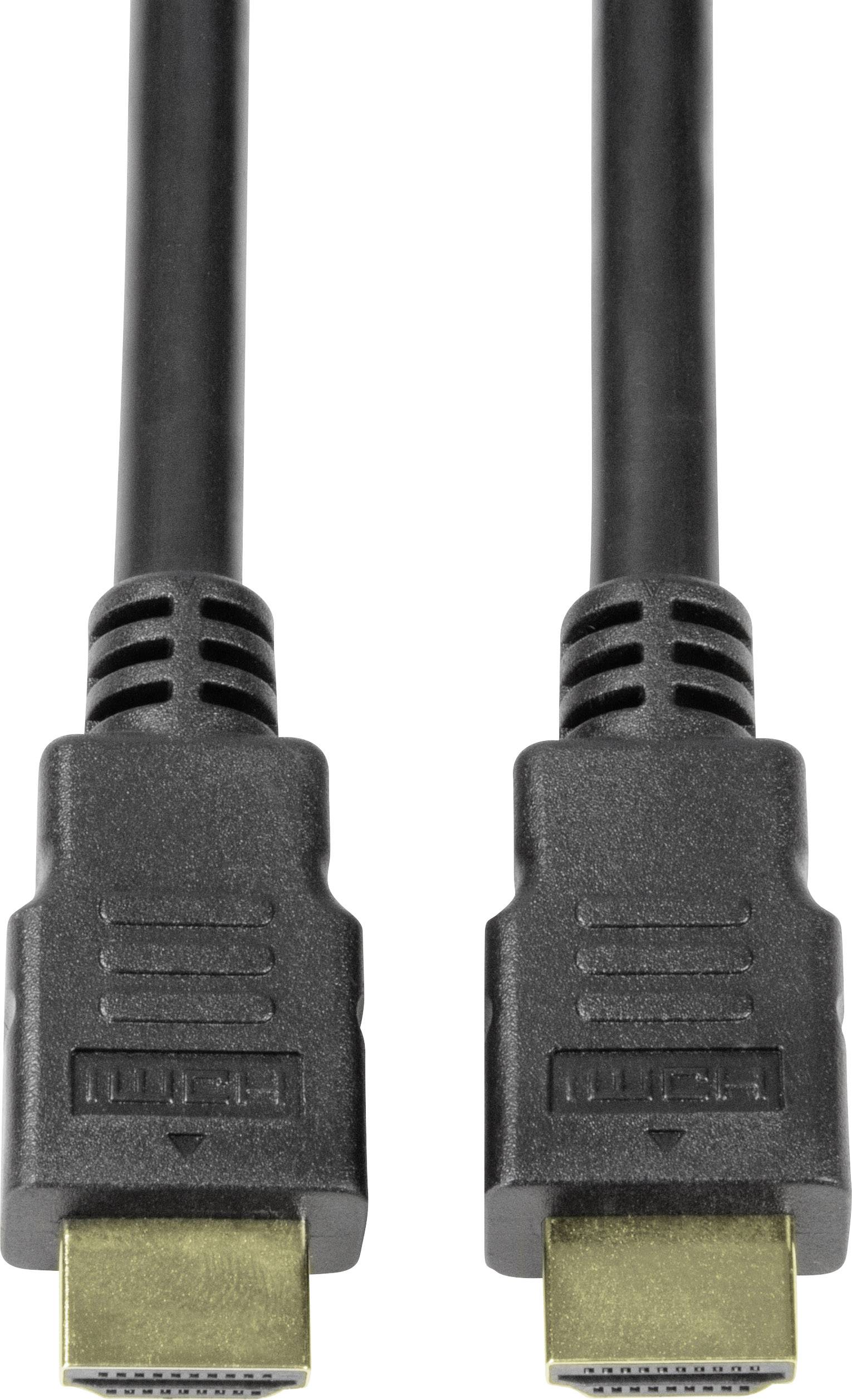LogiLink CH0078 HDMI-kabel HDMI Aansluitkabel HDMI-A-stekker, HDMI-A-stekker 2.00 m Zwart eARC-10
