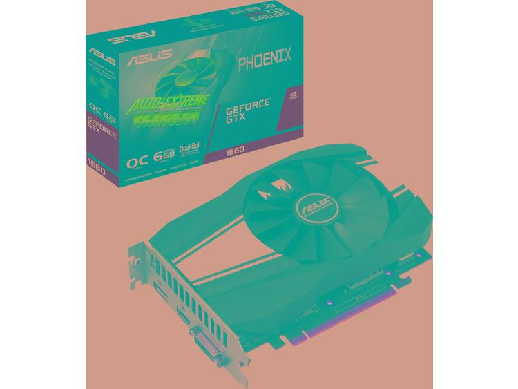 VGA Asus Geforce GTX 1660 PH-GTX1660-O6G