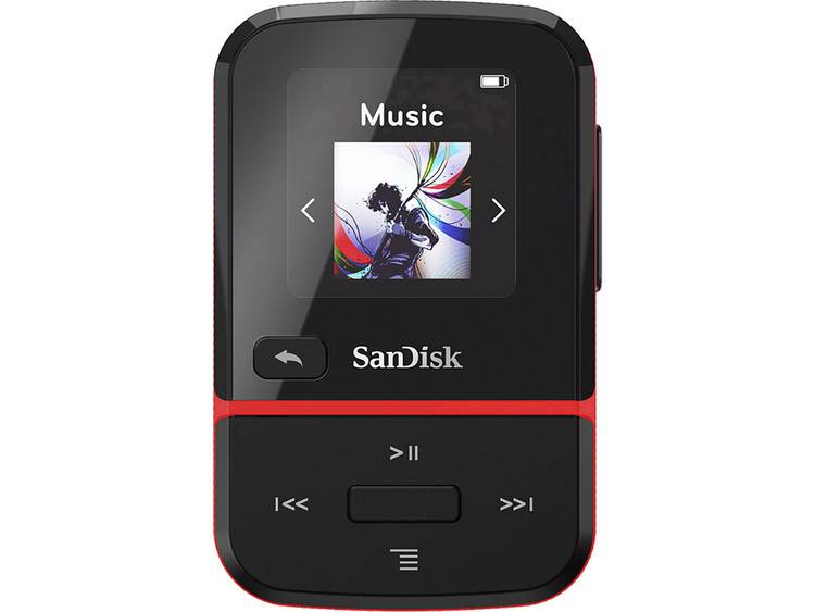 MP3 SanDisk Clip Sport Go 16GB red retai