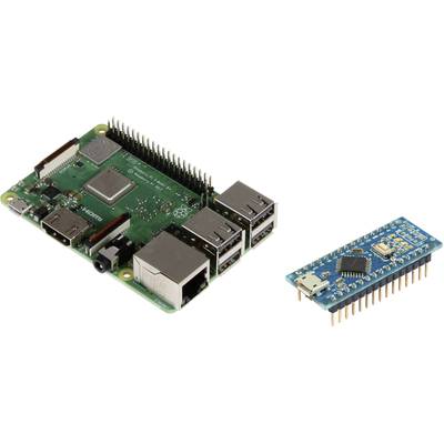 Raspberry Pi® RP-3B+ incl. Nano Board Raspberry Pi 3 B+ 1 GB 4 x 1.4 GHz Incl. Arduino Nano 