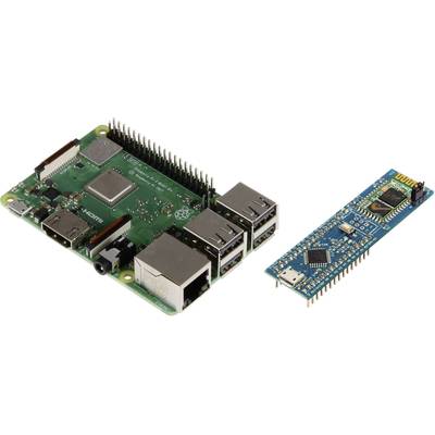 Raspberry Pi® RP-3B+ incl. IoT Nano Bluetooth® Board Raspberry Pi 3 B+ 1 GB 4 x 1.4 GHz Incl. Arduino Nano Bluetooth 