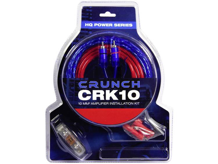 Crunch Car-HiFi versterker aansluitset 10 mmÂ² CRK10